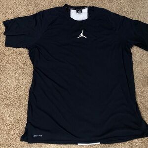 Jordan Men's Black Short Sleeve Tee